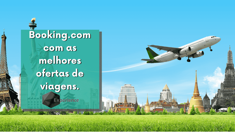 Booking.com com as melhores ofertas de viagens.