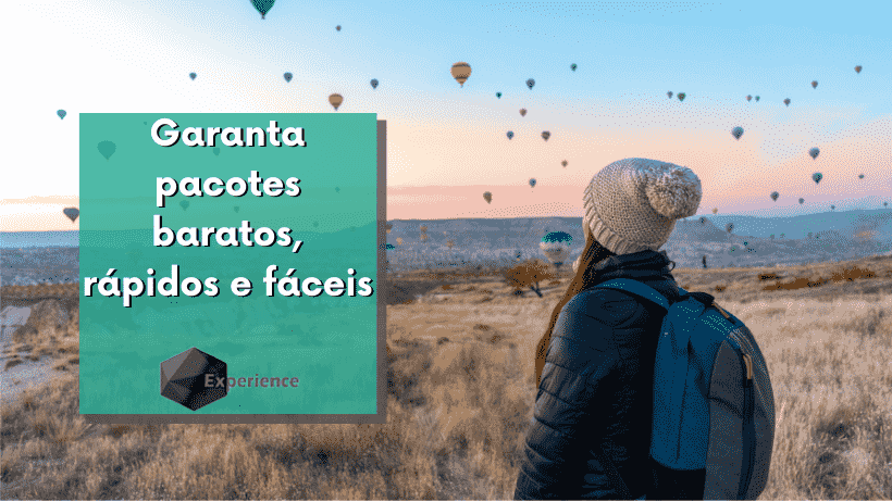 Garanta pacotes baratos, rápidos e fáceis