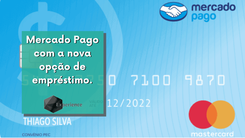 Mercado Pago com a nova opção de empréstimo.