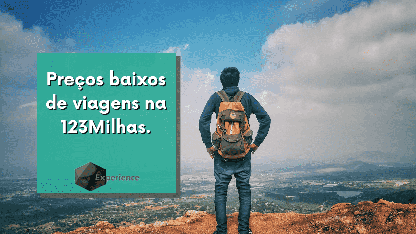 Preços baixos de viagens na 123Milhas.