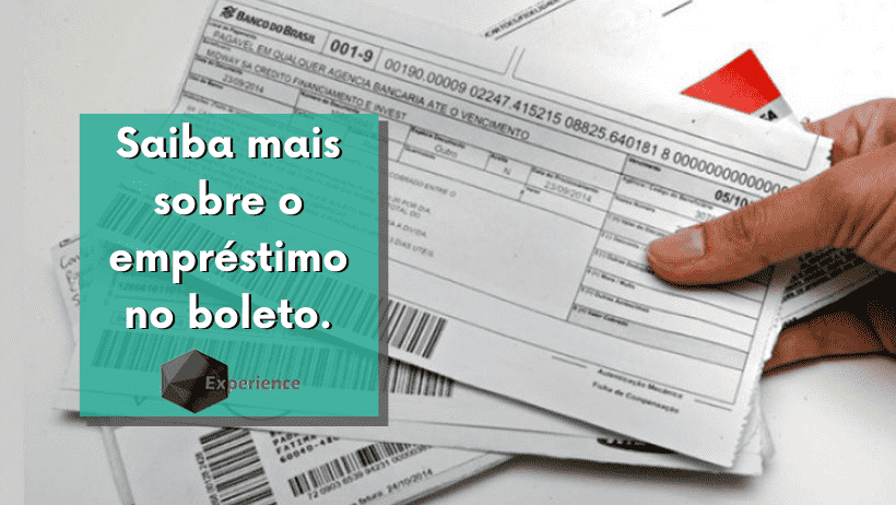 Saiba mais sobre o empréstimo no boleto.
