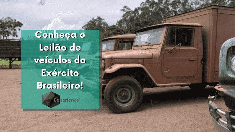 Conheça o Leilão de veículos do Exército Brasileiro!