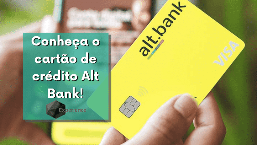 Conheça o cartão de crédito Alt Bank!