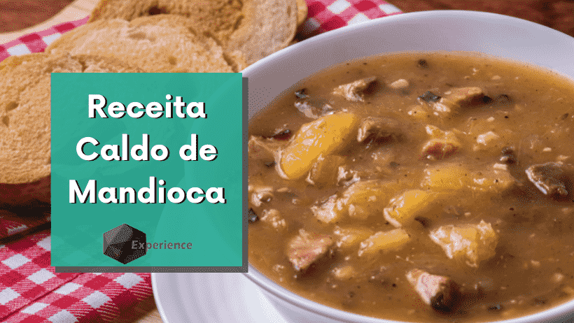 Receita Caldo de Mandioca