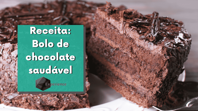 Receita: Bolo de chocolate saudável