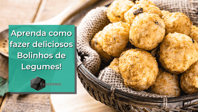 Aprenda como fazer deliciosos Bolinhos de Legumes!