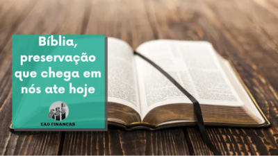 Bíblia, preservação que chega em nós ate hoje