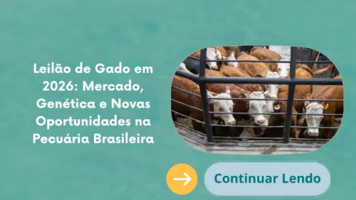 Leilão de Gado em 2026: Mercado, Genética e Novas Oportunidades na Pecuária Brasileira